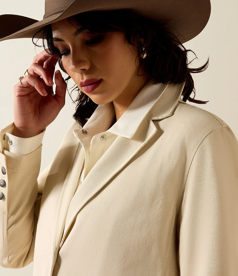 Ariat Bianca Cotton Twill Western Embellished Blazer