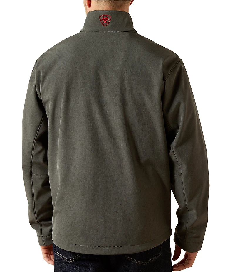 Ariat Big & Tall American Flag Logo Softshell Jacket