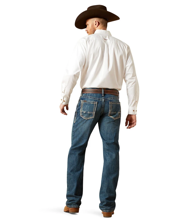 Ariat Big & Tall M4 Indigo Relaxed Fit Boundary Bootcut Jeans