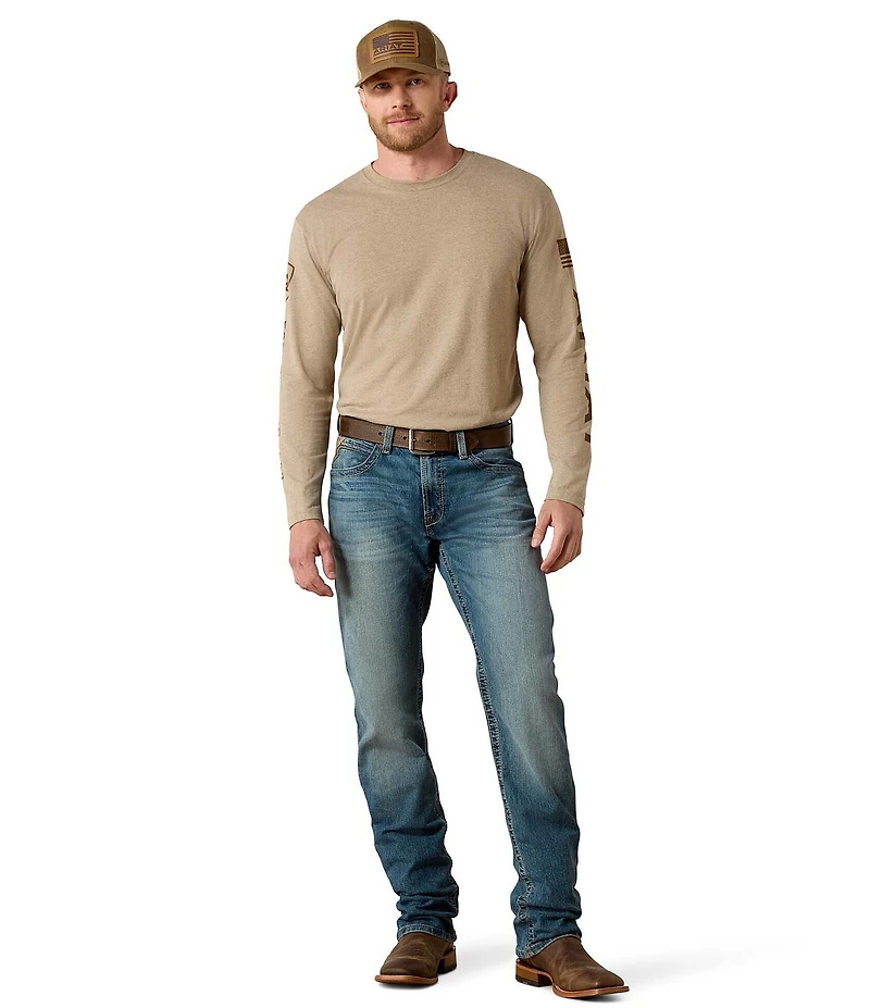 Ariat Big & Tall M4 Relaxed Low Rise Stretch Stockton Stackable Straight Leg Jeans