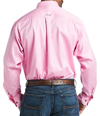 Ariat Big & Tall Solid Twill Long-Sleeve Woven Shirt