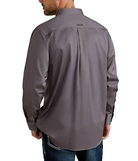 Ariat Big & Tall Team Logo Twill Long Sleeve Woven Shirt