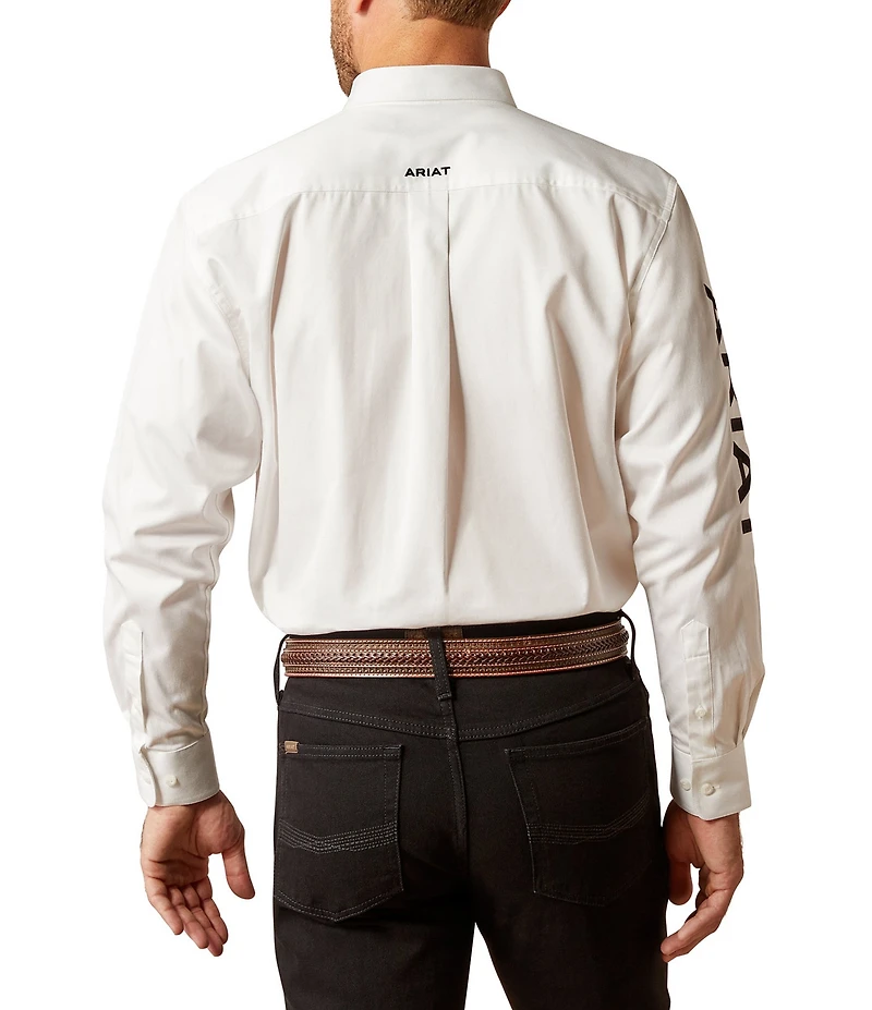 Ariat Big & Tall Team Logo Twill Long Sleeve Woven Shirt