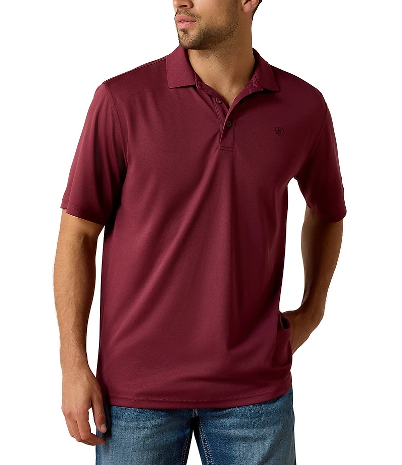 Ariat Big & Tall TEK Performance Short Sleeve Polo Shirt