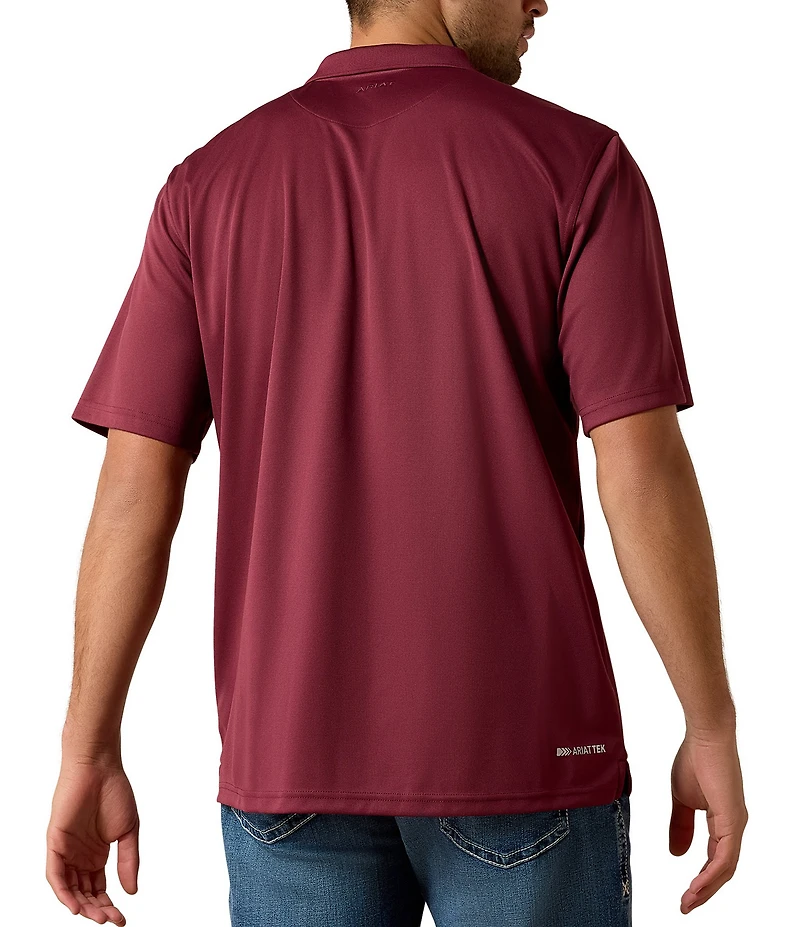 Ariat Big & Tall TEK Performance Short Sleeve Polo Shirt