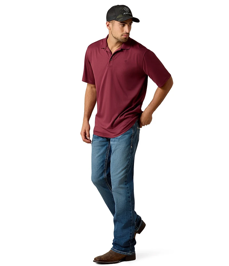 Ariat Big & Tall TEK Performance Short Sleeve Polo Shirt