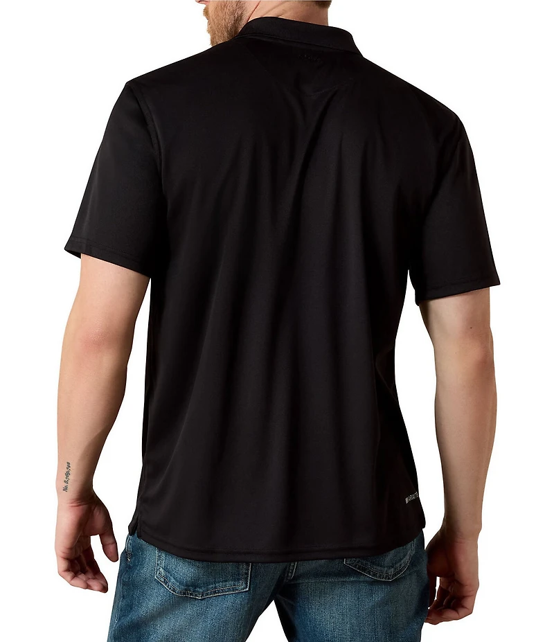 Ariat Big & Tall TEK Performance Short Sleeve Polo Shirt