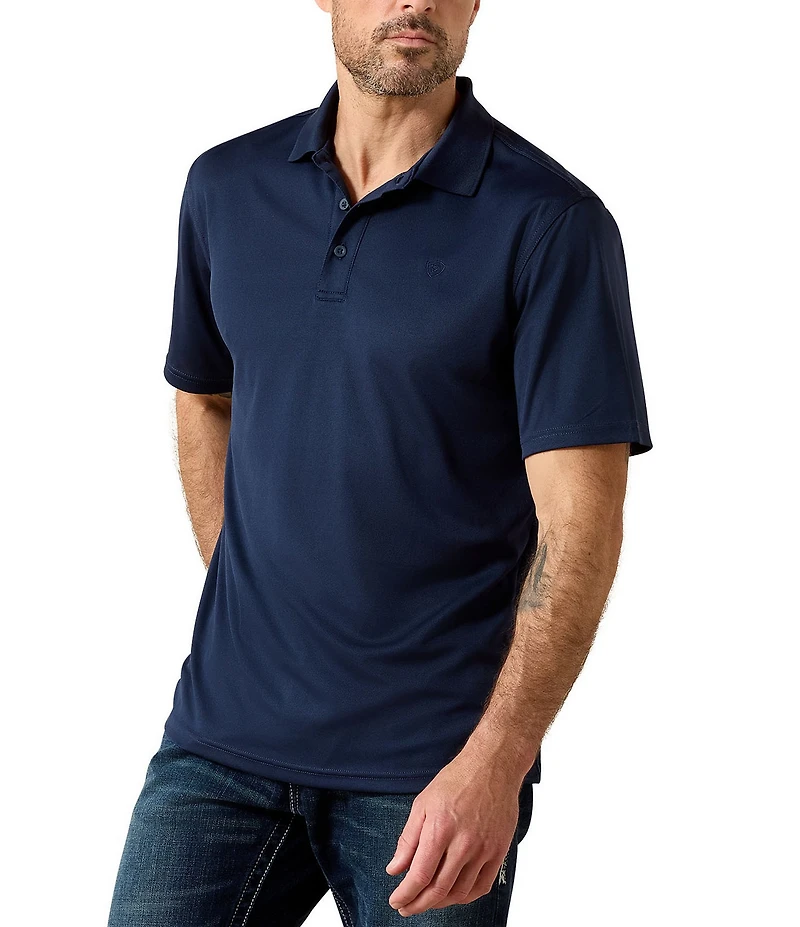 Ariat Big & Tall TEK Performance Short Sleeve Polo Shirt