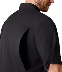 Ariat Big & Tall VentTek Outbound Classic-Fit Performance Short-Sleeve Woven Shirt