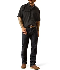 Ariat Big & Tall Western Venttek Short Sleeve Woven Shirt
