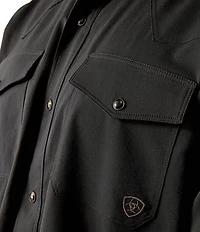 Ariat Big & Tall Western Venttek Short Sleeve Woven Shirt