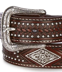 Ariat Big Boys Diamond Shape Concho Belt