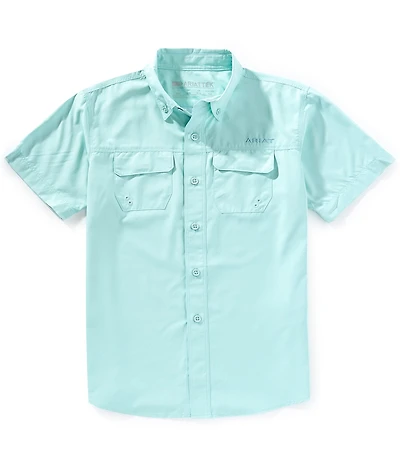 Ariat Big Boys 7-14 Short Sleeve Venttek Outbound Shirt