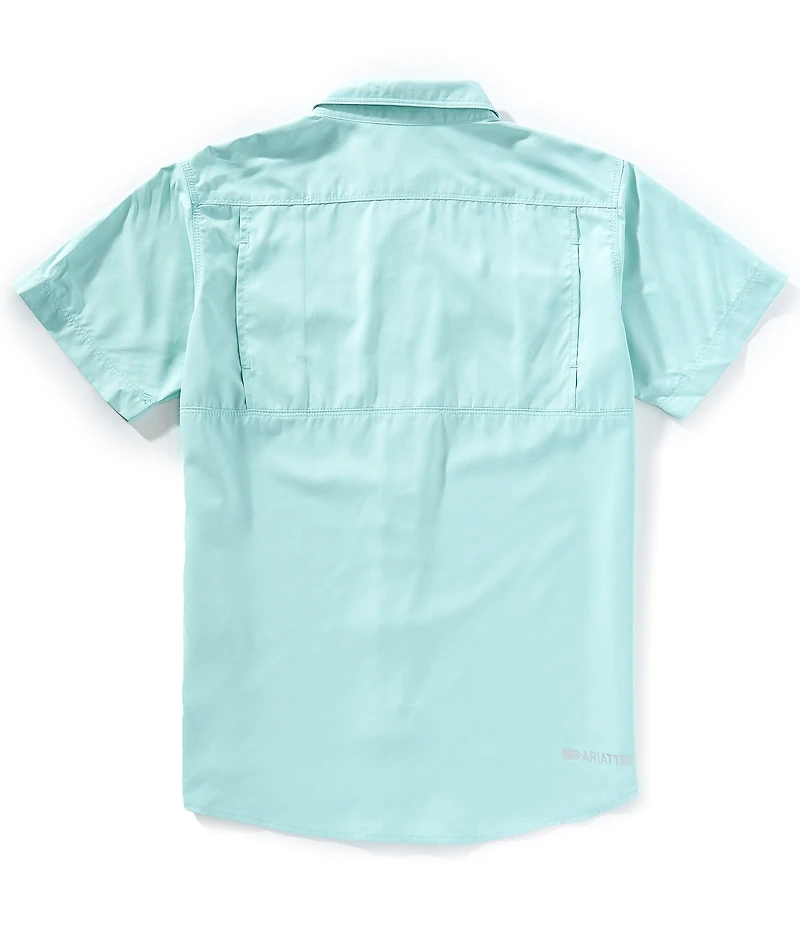 Ariat Big Boys 7-14 Short Sleeve Venttek Outbound Shirt