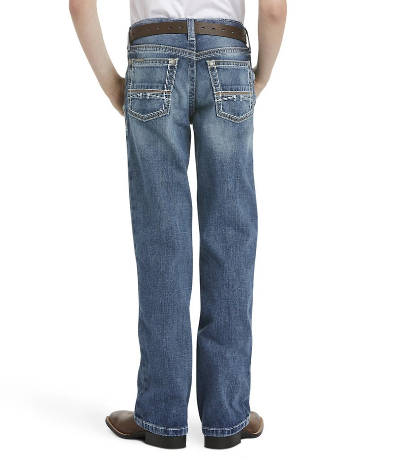 Ariat Big Boys B4 Relaxed Coltrane Bootcut Denim Jeans