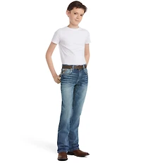 Ariat Big Boys B4 Relaxed Coltrane Bootcut Denim Jeans