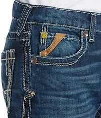 Ariat Big Boys B5 Slim Boundary Stackable Straight Leg Jeans