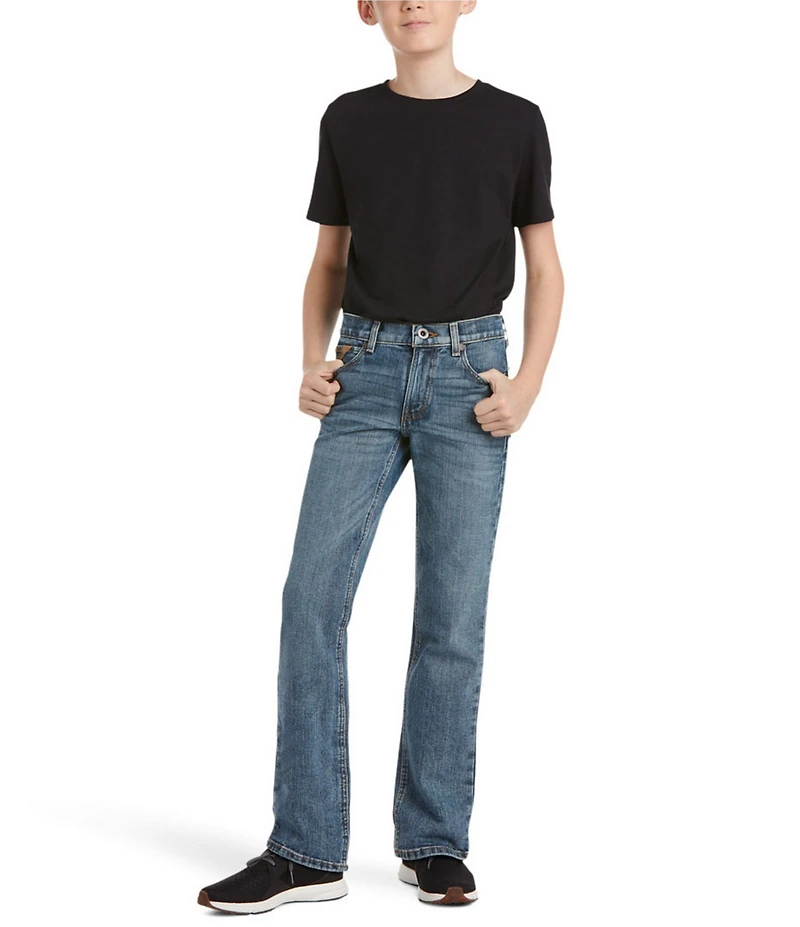 Ariat Big Boys 7-16 Legacy B5 Slim Straight Leg Drifter Wash Jeans