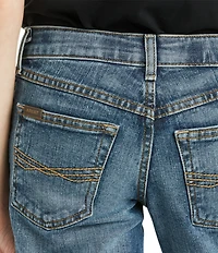 Ariat Big Boys 7-16 Legacy B5 Slim Straight Leg Drifter Wash Jeans