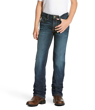 Ariat Big Boys Legacy B5 Slim Straight Leg Durham Wash Jeans