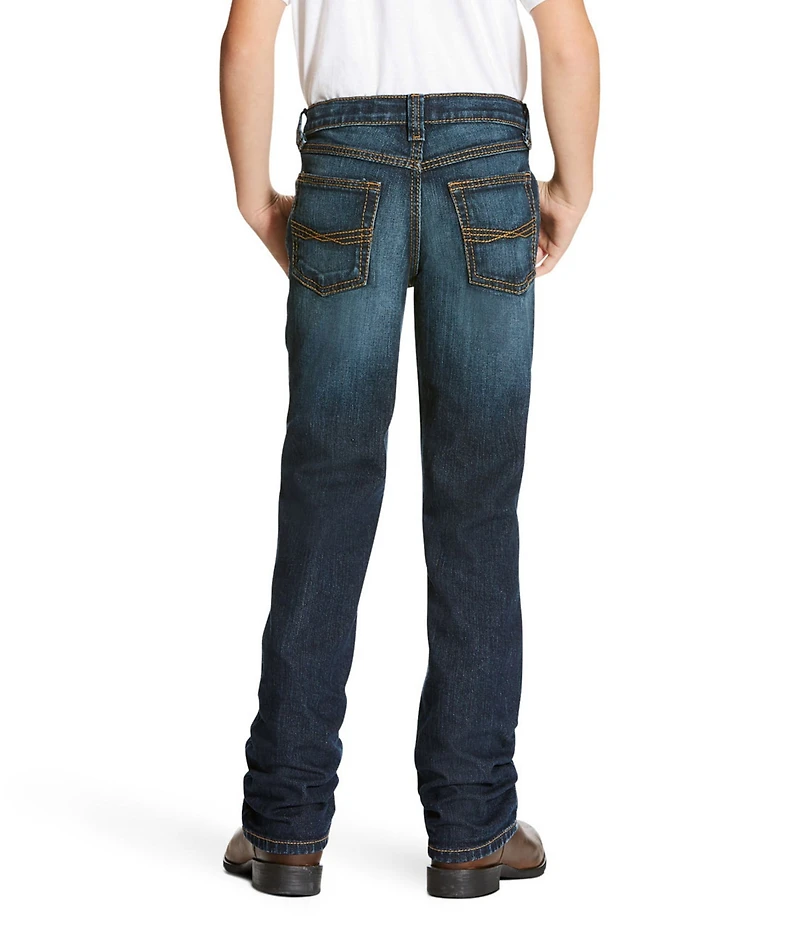 Ariat Big Boys Legacy B5 Slim Straight Leg Durham Wash Jeans