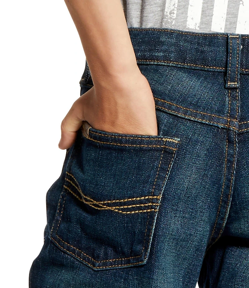 Ariat Big Boys Legacy B5 Slim Straight Leg Durham Wash Jeans