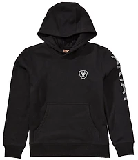 Ariat Big Boys Long Sleeve Logo Pullover Hoodie