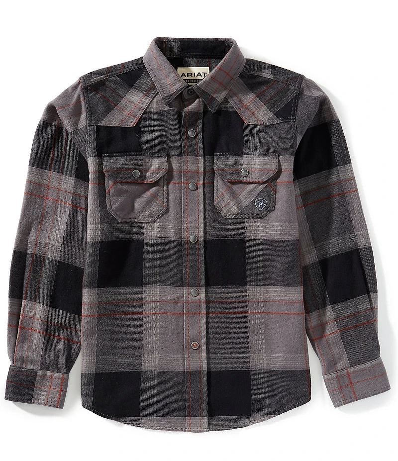Ariat® Big Boys Long Sleeve Retro Hernandez Shirt