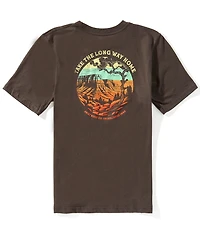 Ariat Big Boys Long Way Short-Sleeve T-Shirt