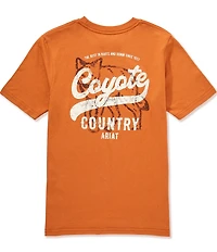 Ariat® Big Boys Short Sleeve Coyote Country T-Shirt