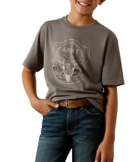 Ariat Big Boys Short-Sleeve Desert Badge T-Shirt