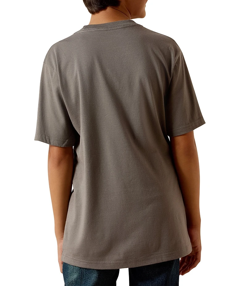 Ariat Big Boys Short-Sleeve Desert Badge T-Shirt