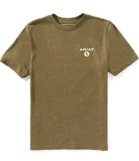 Ariat Big Boys Short Sleeve Roped Diamond T-Shirt