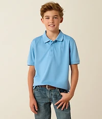 Ariat Big Boys Short-Sleeve TEK Polo Shirt