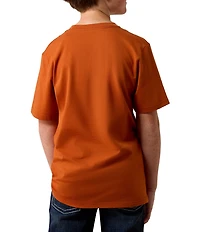 Ariat Big Boys Short Sleeve Tough As Leather T-Shirt