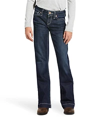 Ariat Big Girls Ella Slim Fit Bootcut Trouser Jeans