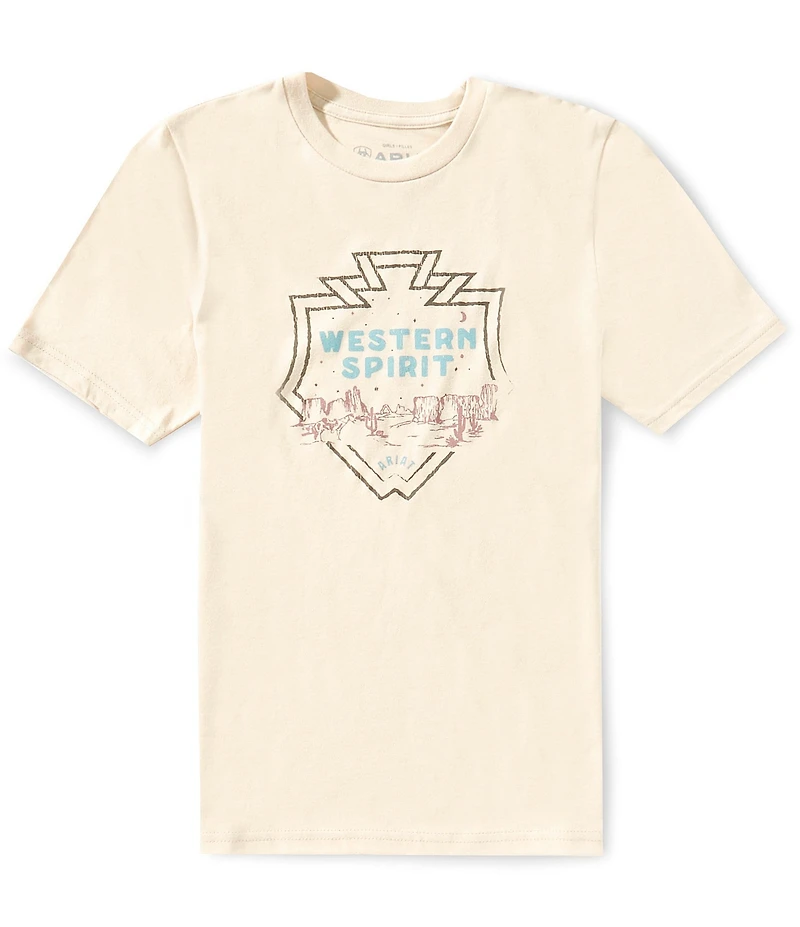 Ariat Big Girls Short-Sleeve Western Spirit T-Shirt