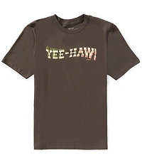 Ariat Big Girls Short-Sleeve Yee Haw T-Shirt