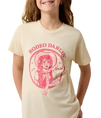 Ariat Big Girls Short Sleeve Rodeo Darlin Graphic Tee