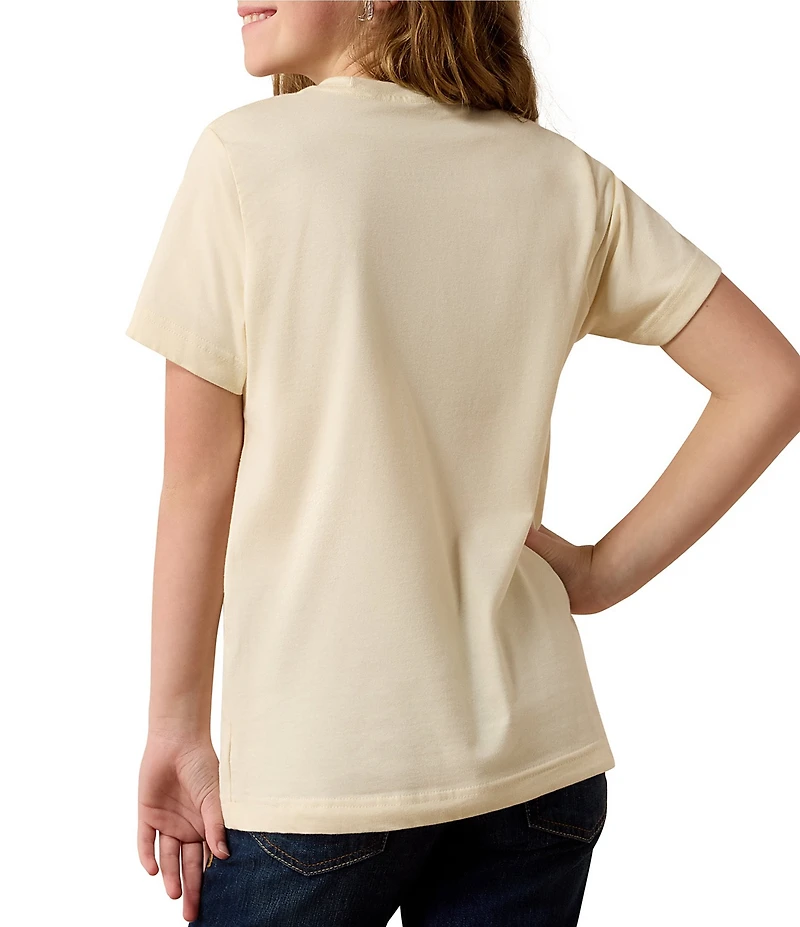 Ariat Big Girls Short Sleeve Rodeo Darlin Graphic Tee