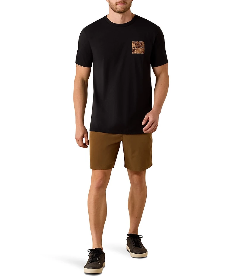 Ariat Boot Leather Patch Short Sleeve T-Shirt