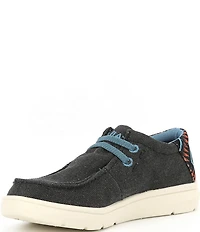 Ariat Boys' Hilo Canvas Slip On Sneakers (Youth)