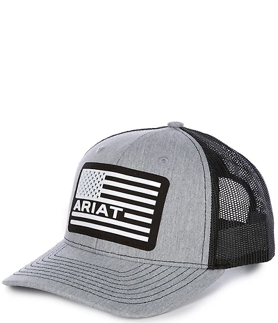 Ariat Boys USA Flag Trucker Cap