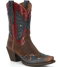 Ariat Women's Bravery Leather Wingtip Western Boots