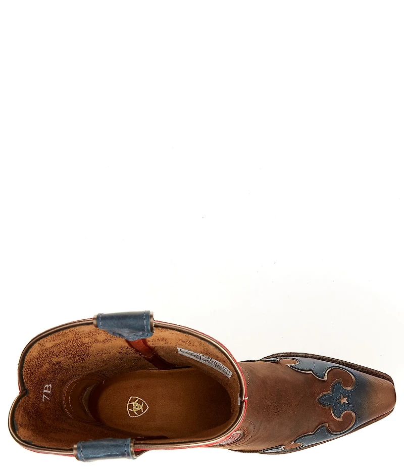 Ariat Women's Bravery Leather Wingtip Western Boots