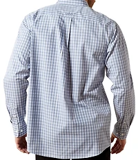 Ariat Brett Slim Fit Wrinkle Free Checked Long Sleeve Woven Shirt