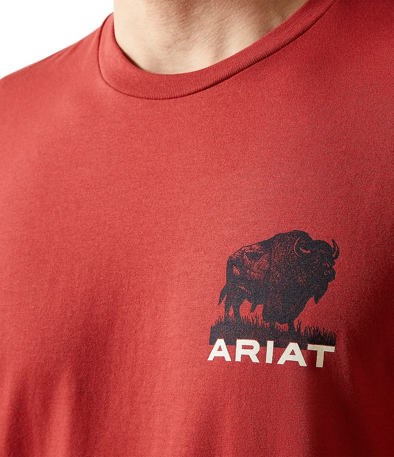 Ariat Buffalo Flag Short Sleeve T-Shirt