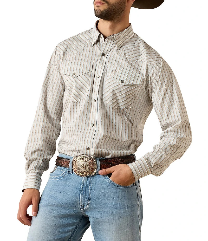 Ariat Burnard Classic Fit Printed Woven Shirt