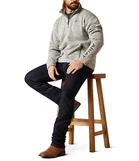Ariat Caldwell Logo 1/4 Zip Sweater