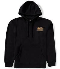 Ariat® Camouflage Hex Long Sleeve Brushed Fleece Graphic Hoodie